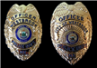Westbrook Police Department Shield Style Badge (1973) and Current Shield Style Badge (1989)