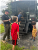 SWAT vehicle at open house