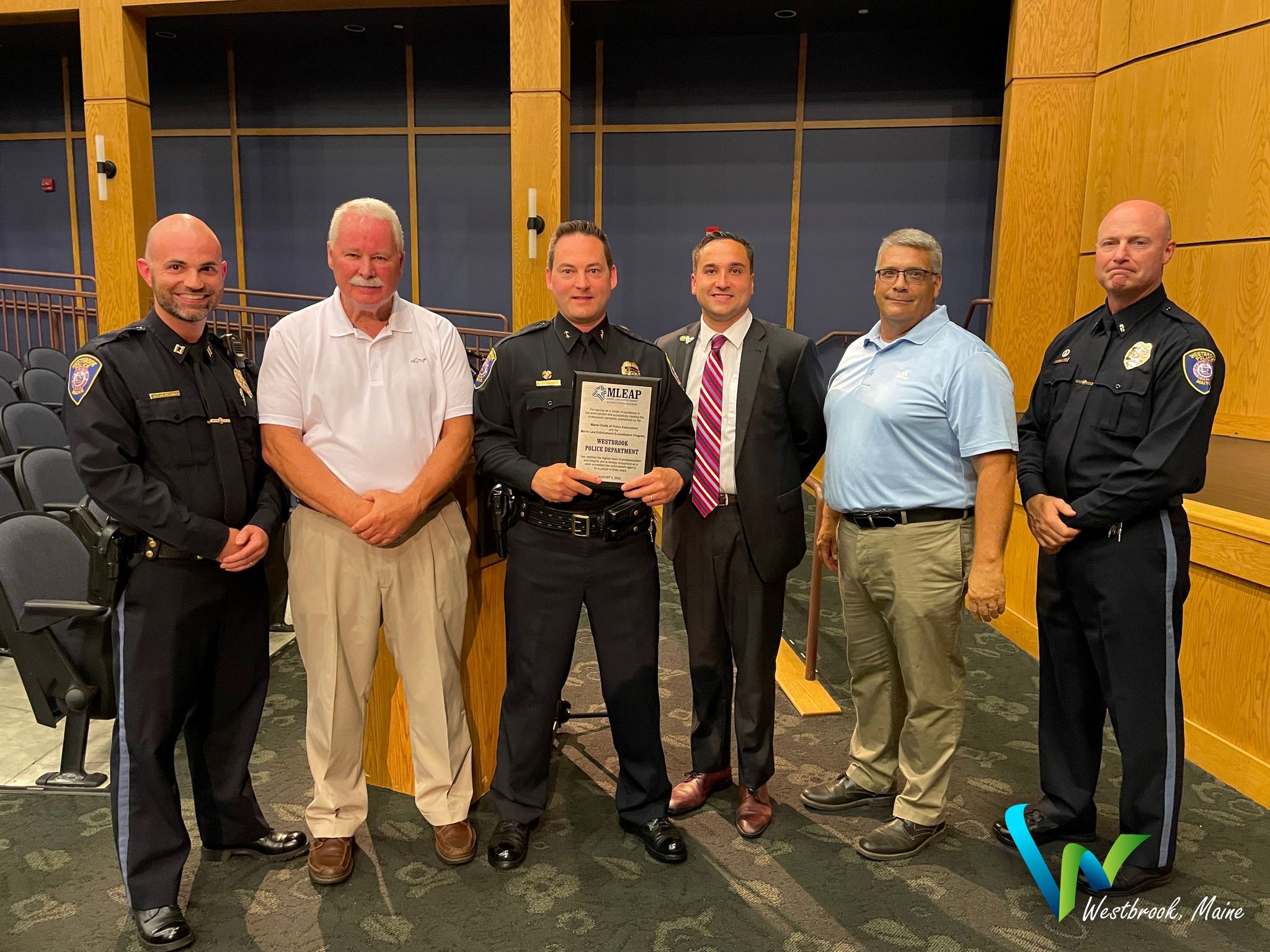 WPD receiving its State Accreditation