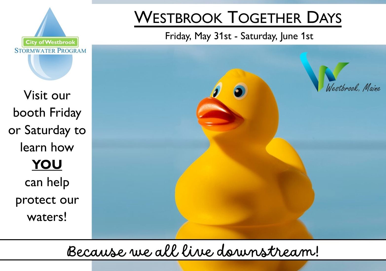 Together Days Stormwater Ad