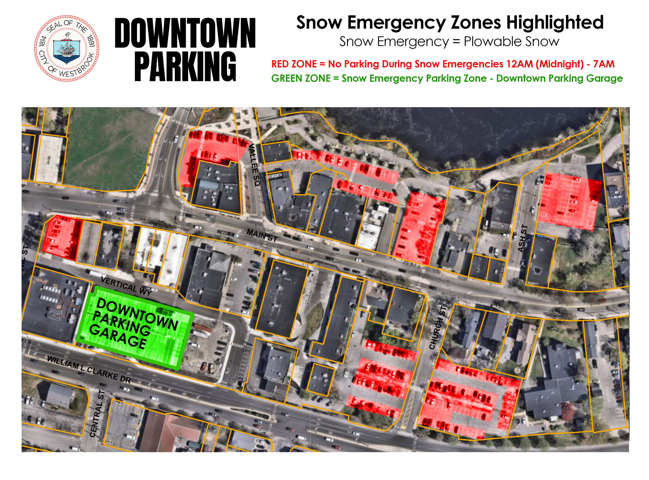 2024 Snow Parking Map
